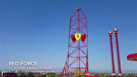 Obediencia espada Derivación ferrari land roller coaster portaventura ...