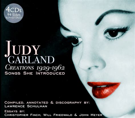 Judy Garland Discography: Creations - Songs She Introduced