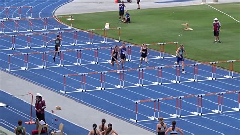 110m Hurdles Open Men Final, QLD Athletics Championships, QSAC ...