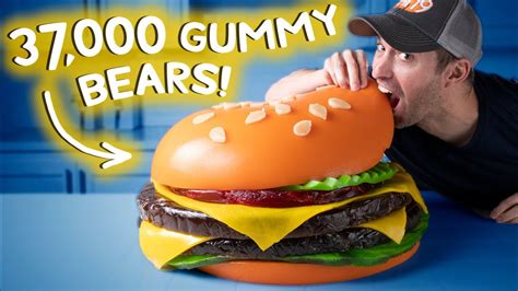 We Made the World's Largest Gummy Burger • This Could Be Awesome #16 ...