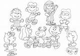 Peanuts Gang Halloween Coloring Pages sketch template