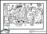 Spongebob Coloring Pages  Vrogueco sketch template