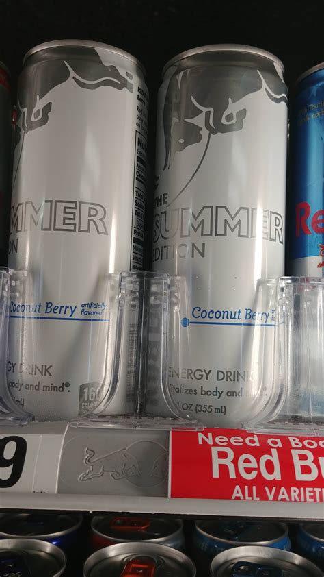 New Red Bull coconut berry summer edition(12oz aluminum can) : r/ToFizzOrNotToFizz