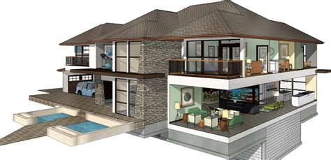 House Designing Software 3d Desain Denah Menggambar Design3d Komputer ...