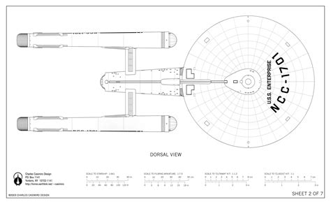 USS Enterprise 1701 by CaptainBarringer on DeviantArt