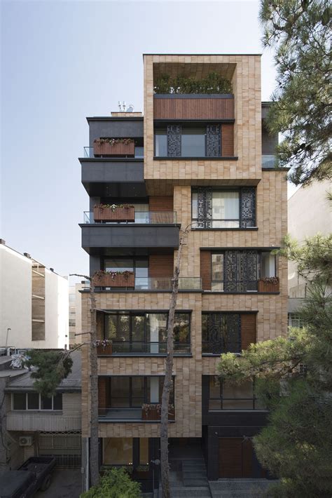 Boostan Apartment / Alidoost and Partners | Facade architecture, Facade ...