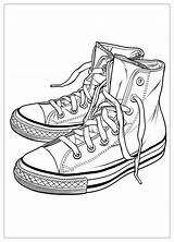 Shoe Coloring Pages  Color Your Way To Fun & Creativity – MrColoringCom sketch template