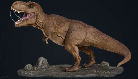 3D Model of Tyrannosaurus Rex - Jurassic Park - CGHero