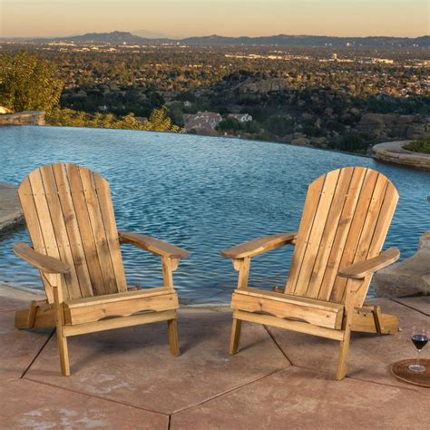 Hanlee Folding Outdoor Adirondack Chair - Set of 2 - Walmart.com