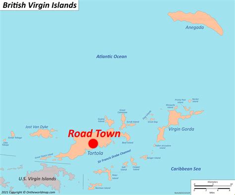 Road Town Map | British Virgin Islands | Detailed Maps of Road Town