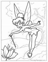 Tinklebell Coloring Pages sketch template