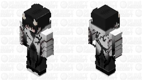 Half Demon 128x128 Minecraft Skin