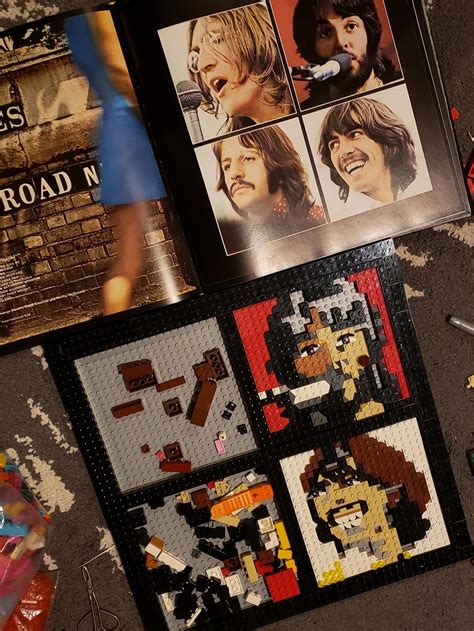 Beatlemania: LEGO Album Cover Edition, Part 2 - BrickNerd - All things LEGO and the LEGO fan ...