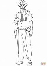 Ausmalbild Sheriff  Ausmalbilder Kostenlos Zum Ausdrucken sketch template
