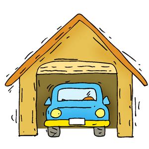 car in garage clipart - Clip Art Library