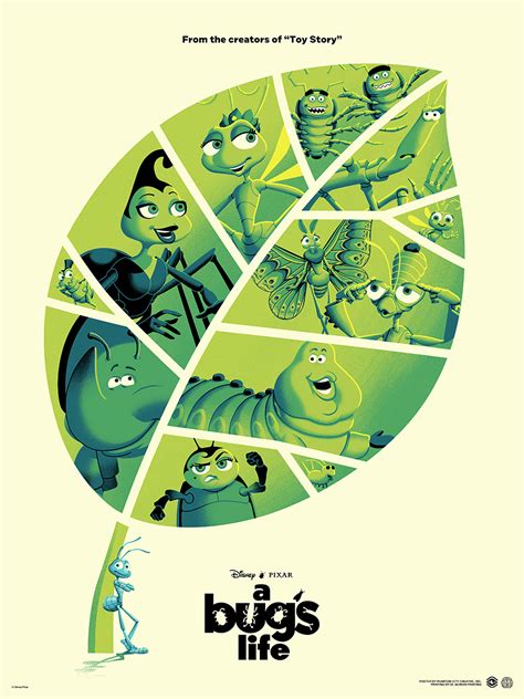 Pixar Mondo Posters for A Bug's Life and Incredibles 2 Tease Gallery Show