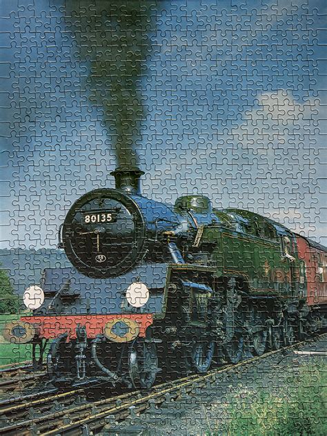 STEAM TRAINS AND JIGSAW PUZZLES