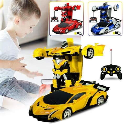 Transform Car Robot Car Toys for 5 6 7 8 Year Old Boys Transforming Robot RC Cars for Boys Age 4 ...