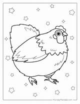 30 Chicken Coloring Pages Free PDF Printables sketch template
