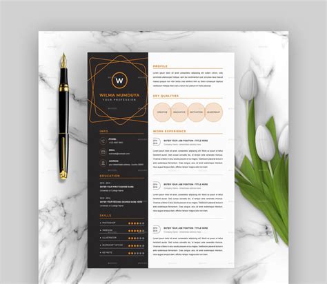 Free Creative Resume Templates (Word & PSD Downloads 2021)