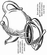 Decorative teapot coloring pages Download And Print For Free sketch template
