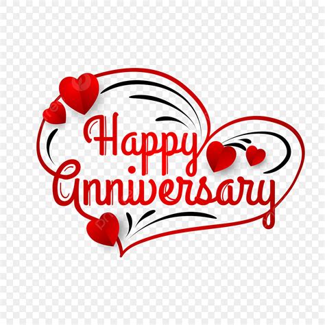 Happy Anniversary Love Vector Design Images, Happy Anniversary ...