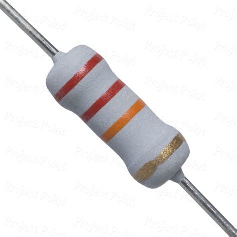 22K Ohm 1W Flameproof Metal Oxide Resistor, 1W MOF, 1W RSF, 1W MOR ...