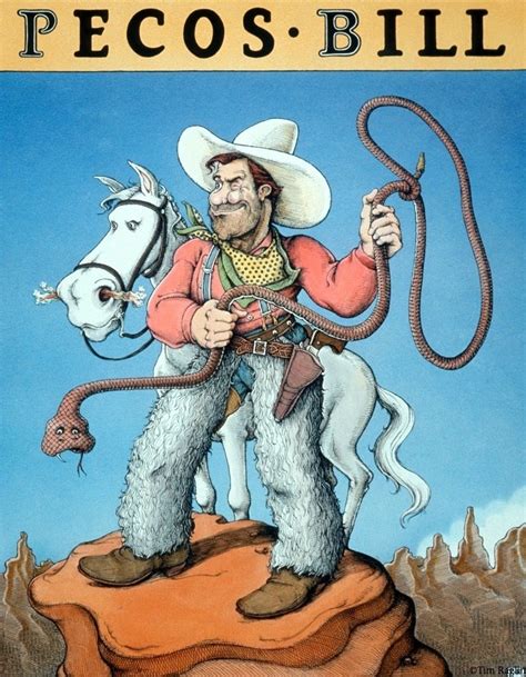 Illustration | Illustration, Pecos bill, Bills