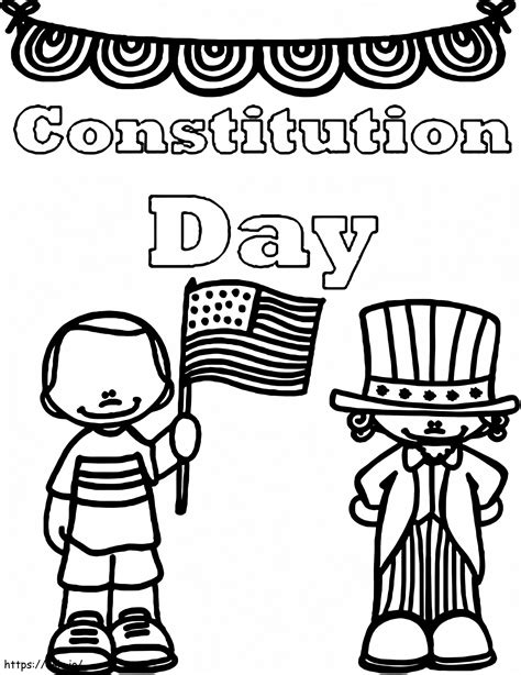 Constitution Day 2 coloring page