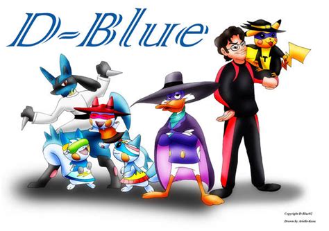 Darkwing Duck and Team D-Blue by D-Blue02 on DeviantArt