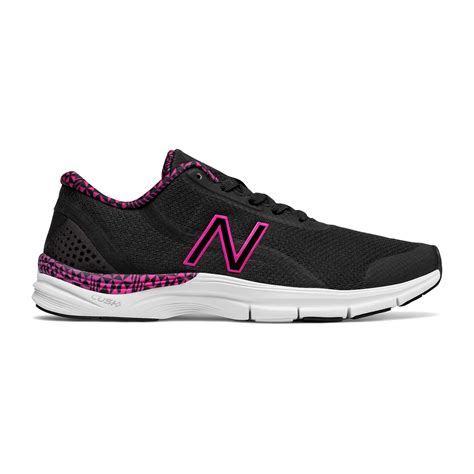 New Balance Pink Ribbon 711v3 Mesh Trainer Pink/Black Women's | Laurie's Shoes