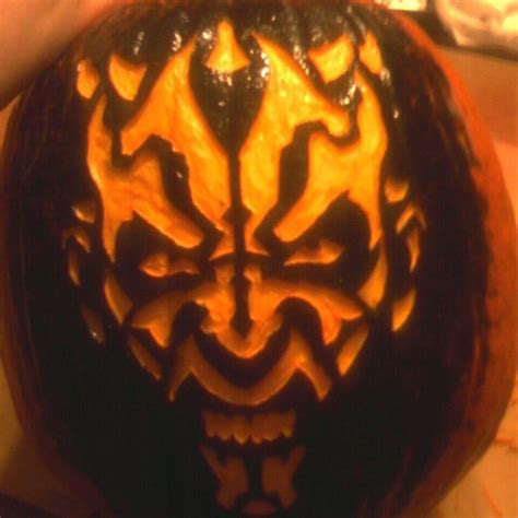 Darth Maul | Pumpkin carving, Carving, Darth maul