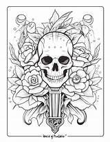 Tattoo Coloring Book Pages Unleash Your Inner Artist And Express Yourself sketch template