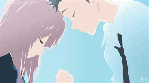 A Silent Voice HD Wallpaper: Shouya Ishida & Shouko Nishimiya by Muhammad FIkri