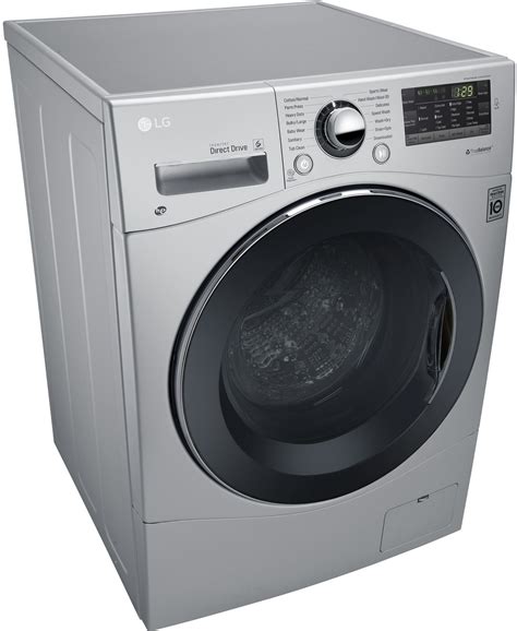 LG Silver All-In-One Washer And Dryer Combo - WM3488HS