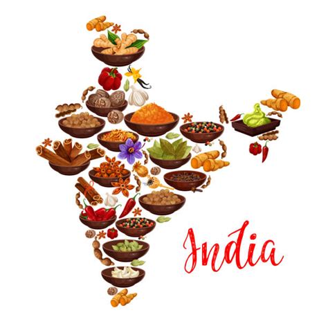 7,100+ Indian Spices Stock Illustrations, Royalty-Free Vector Graphics ...