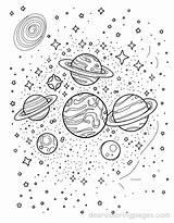 Planet Coloring Pages  20 Free Printable AI Generated Designs sketch template
