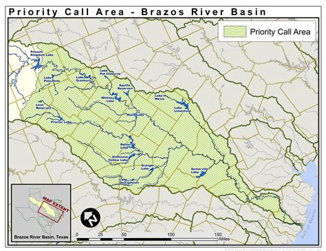 Brazos River Headwater Map