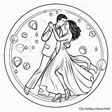 Ballroom Dancing Coloring Pages sketch template
