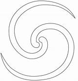 Shape Of Spiral  Free Printable Papercraft Templates sketch template