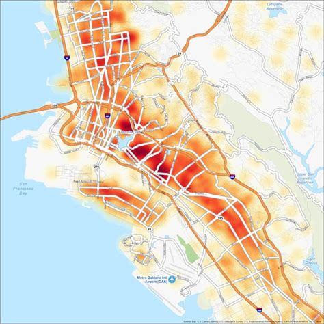 Oakland Crime Map - GIS Geography