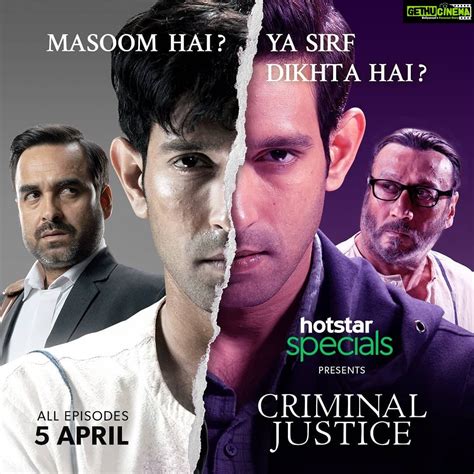 Jackie Shroff Instagram - Criminal Justice @hotstarspecials - Gethu Cinema