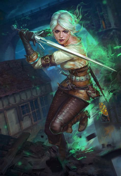 Ciri by PavelTomashevskiy on DeviantArt