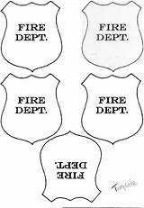 Free Printable Fireman Hat Template sketch template
