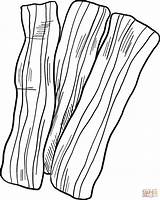 Bacon Slices coloring page  Free Printable Coloring Pages sketch template