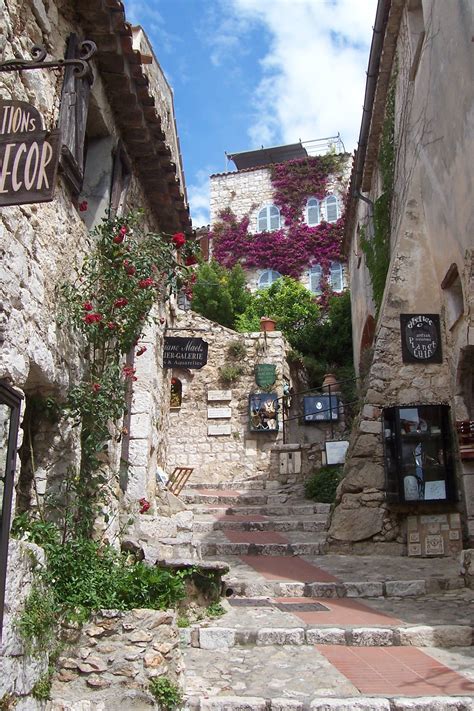 Eze France - what a very special place! Carved into the mountain.Loved ...