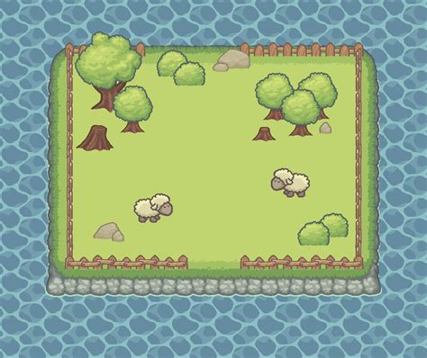 Basic Hand-Drawn Tileset and Asset Pack (FREE) by schwarnhild