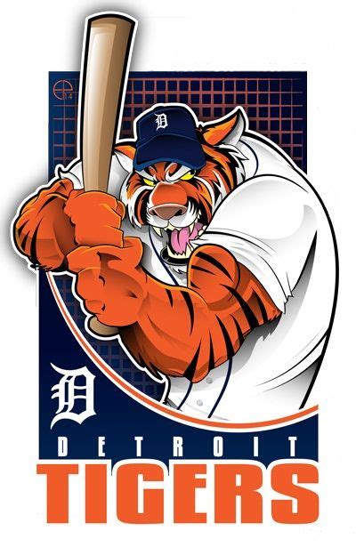 Detroit Tigers | Mlb team logos, Baseball mascots, Chicago cubs baseball