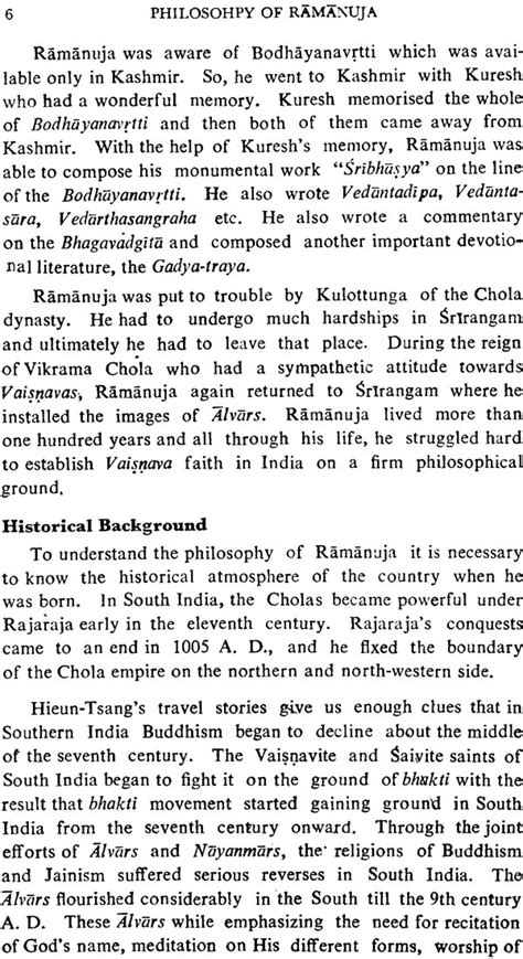 A Critical Study of The Philosophy of Ramanuja | Exotic India Art