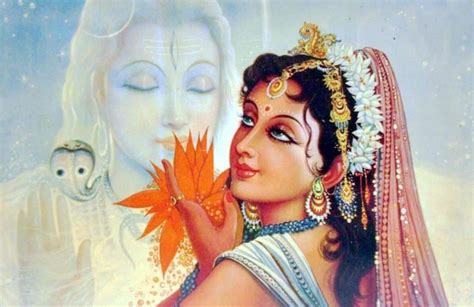 Hindu Goddess Of Love Parvati